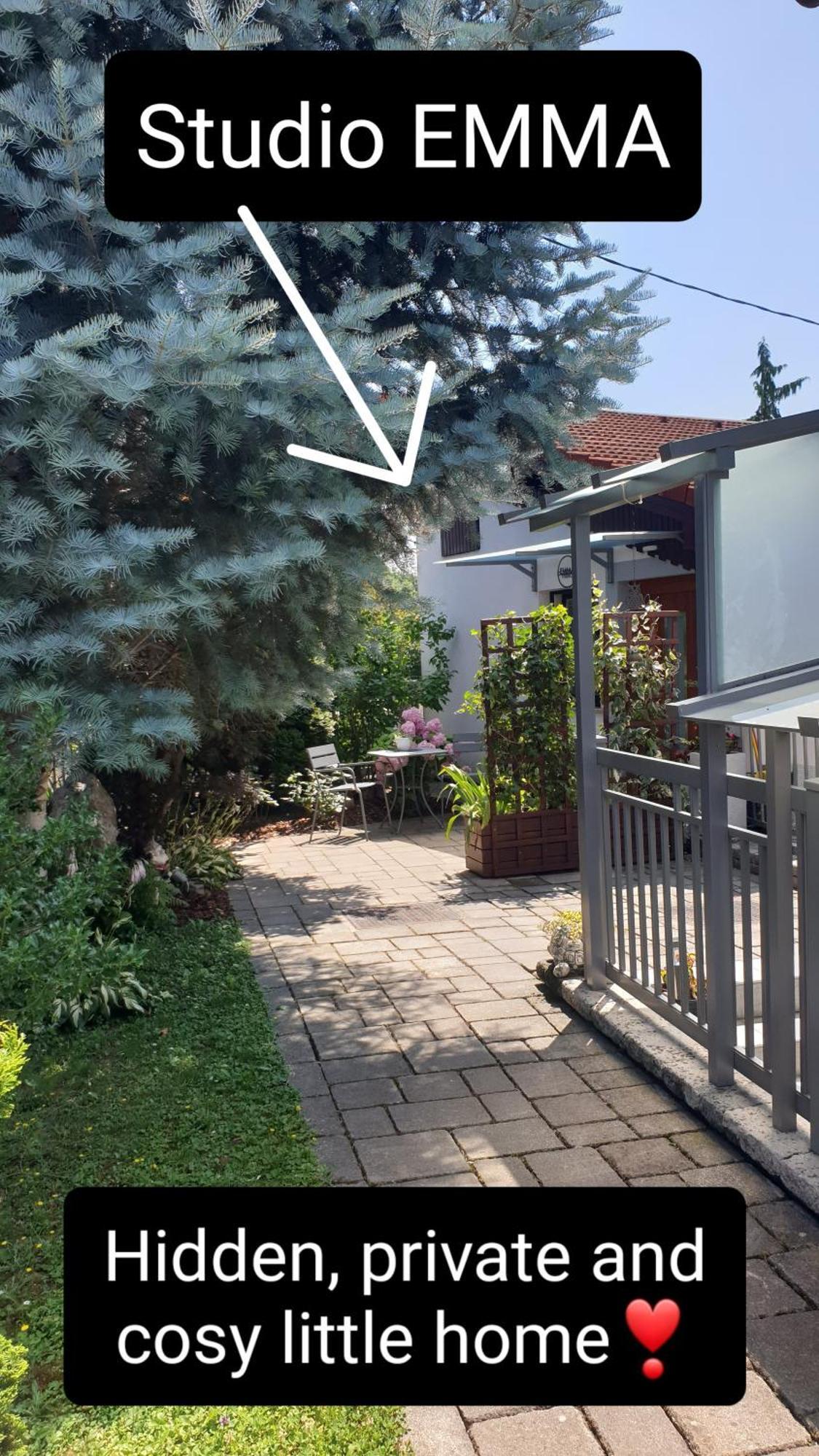 Studio Emma Ljubljana - Free Parking, Ac, Wifi Exterior photo